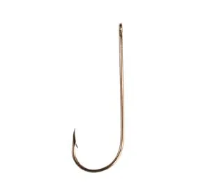 Fish Hooks For Lure Fishing-Eagle Claw Bronze Aberdeen 100ct Size 10