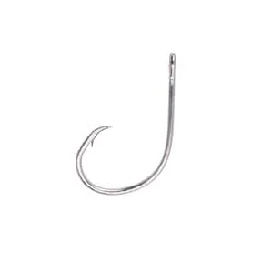 Fish Hooks For Offshore Fishing Expeditions-Eagle Claw Circle Bait Black Nickle Hook 6ct Size 5/0