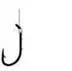 Fishing Hooks For Bottom Fishing-Eagle Claw Laker Snelled Hook 6ct Size 1-0