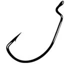 Best Fish Hooks For Offshore Trolling-Gamakatsu EWG Super Line Offset Size 5-0 4ct