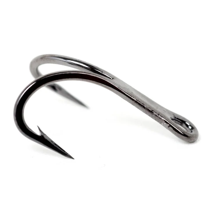 Fish Hooks For Catching Smallmouth Bass-Guideline Double Tube Hooks