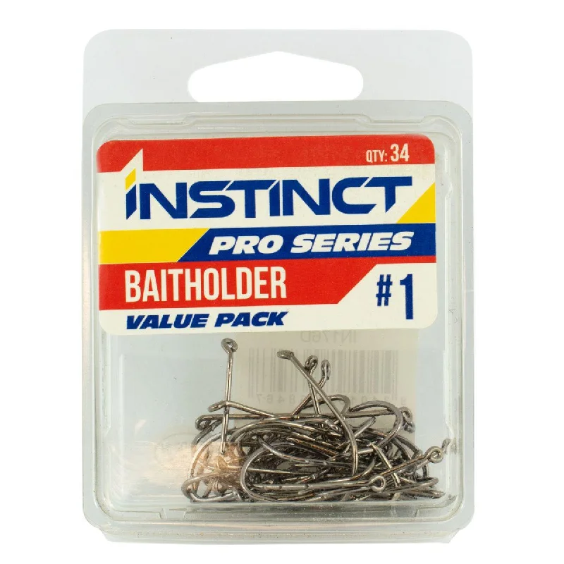 Best Fish Hooks For Cold Water Fishing-Instinct Pro Baitholder Hook Value Pack