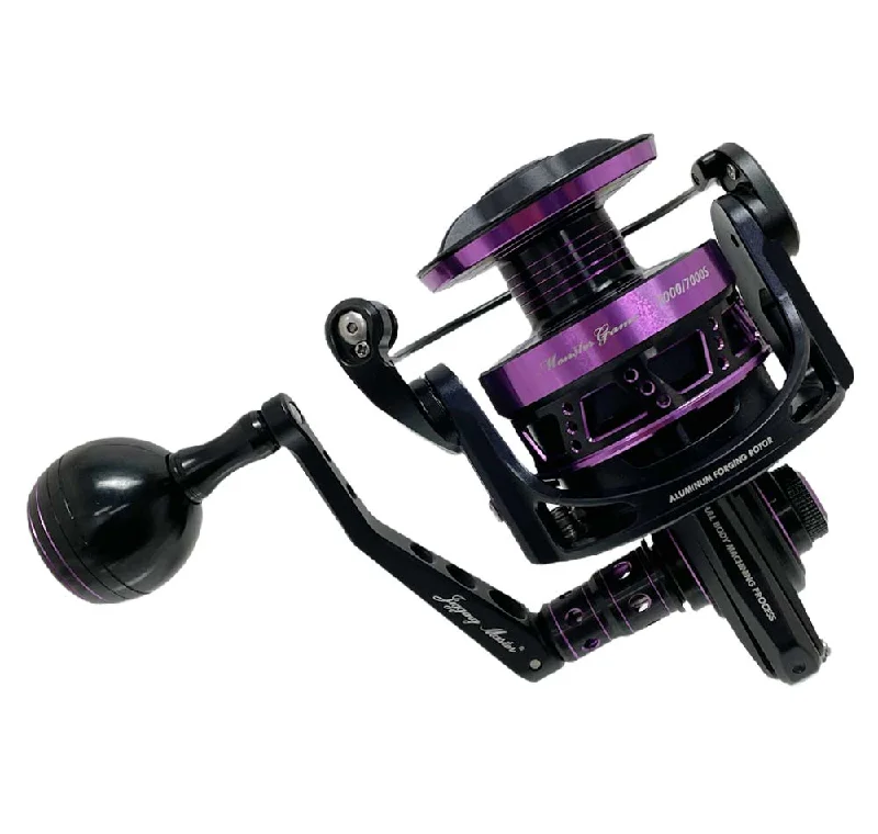 Best Fishing Reel For Smallmouth Bass-Jigging Master Monster Game 5000H/7000S Spin Reel