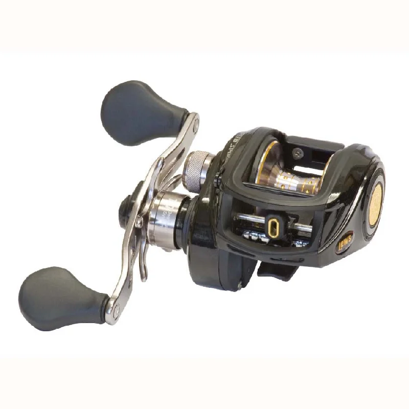 Fishing Reel For Saltwater Trolling-Lews BB1 Speed Spool Baitcast Reel Multi Stop 10BB 5.1:1