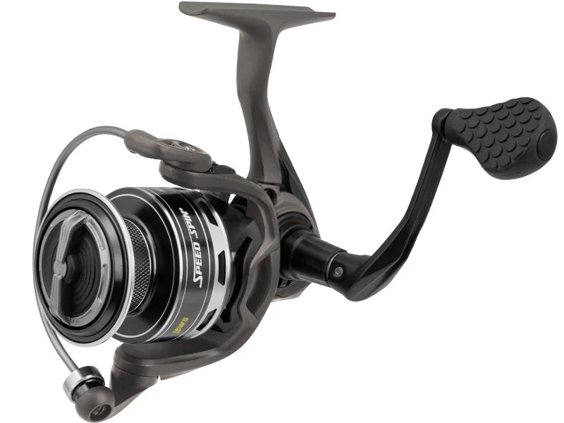 Best Spinning Reel For Coastal Fishing-Lews Speed Spin Classic Pro Spinning Reel 5.2:1 90yd/6lb Clam