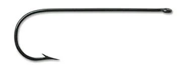 Best Fish Hooks For Fly Rods-Mustad Aberdeen Super Fine Hook Black 50ct Size 6