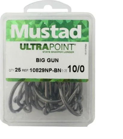 Fishing Hooks For Catching Lake Fish-Mustad Big Gun Hooks Boxed