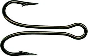 Fishing Hooks For Catching Fast-Moving Fish-Mustad Double Hook Bronze #10 50ct SPL