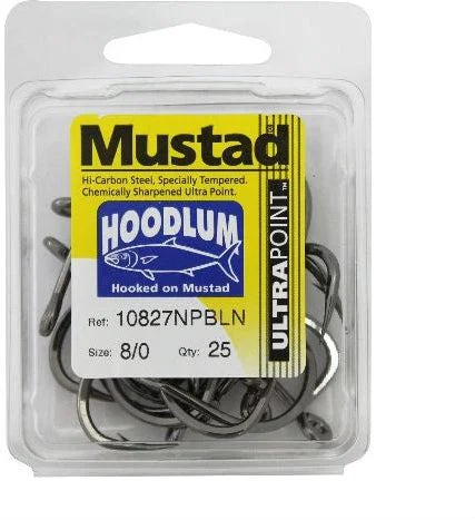 Premium Fish Hooks For Hard-Fighting Fish-Mustad Hoodlum Hooks Boxed