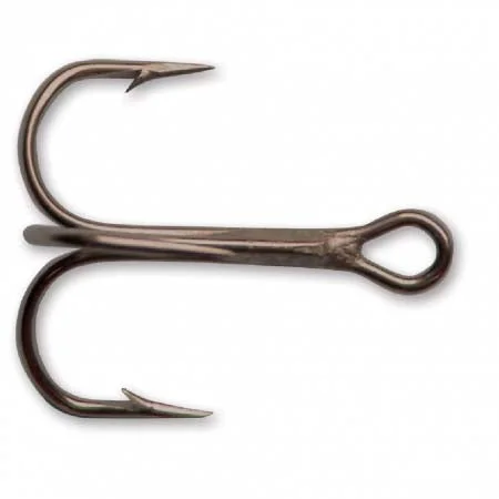 Best Fish Hooks For Catching Snapper-Mustad Round Bend Treble 5ct Size 4