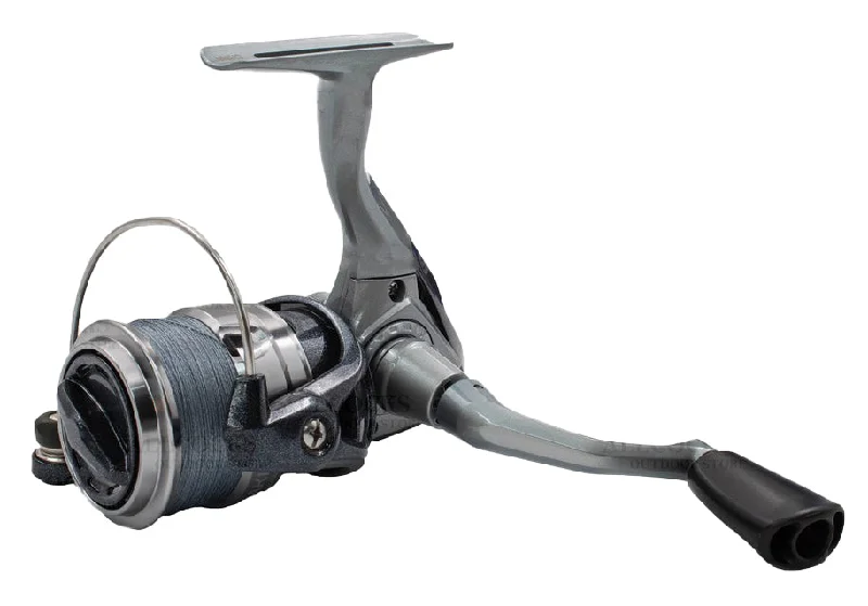 Baitcasting Reel With Anti-Reverse Control-Okuma Azaki 3000 Fishing Reel Pre Spooled With Braided Line