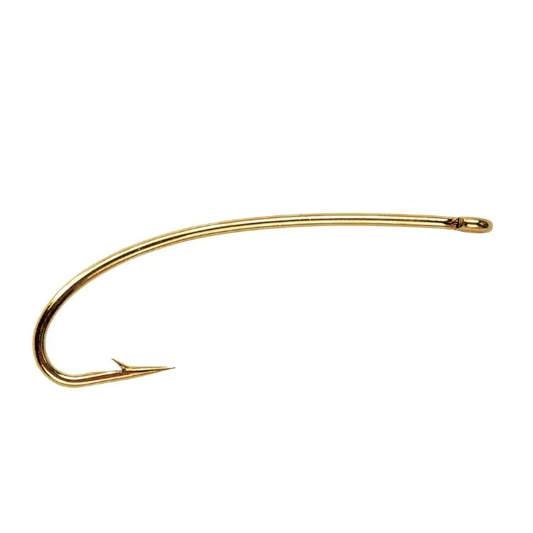 Best Fish Hooks For Fishing In The Rain-Osprey VH115 Curved Nymph Hook - Bronze