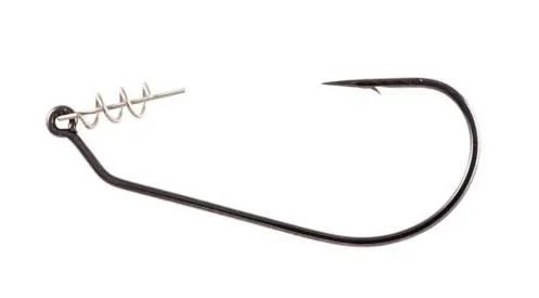 Fish Hooks For Soft Plastic Bait Techniques-Owner Hook Twistlock Light w-CPS Size 3-0 5ct