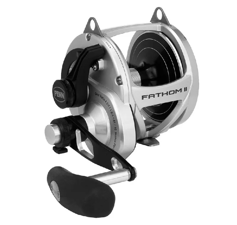 Best Fishing Reel For Coastal Waters-Penn Fathom II 2 Speed Overhead Reel