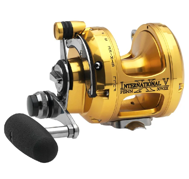 Spinning Reel For Windy Conditions-Penn International 30VSX 2 Speed Reel