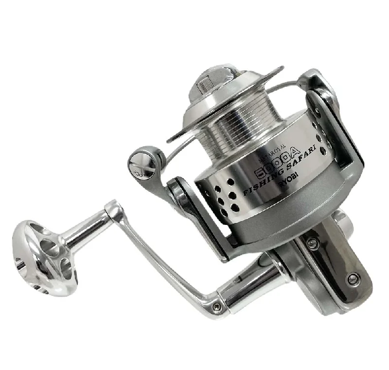 High Performance Spinning Reel For Professionals-Ryobi Metaroyal 5000A Fishing Safari Spin Reel