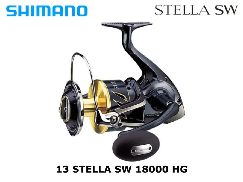 Spinning Reel With Fast Drag System-Shimano 13 Stella SW 10000 PG