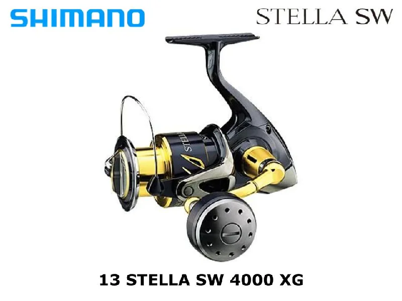 Smooth Drag Fishing Reel For Saltwater-Shimano 13 Stella SW 4000 XG