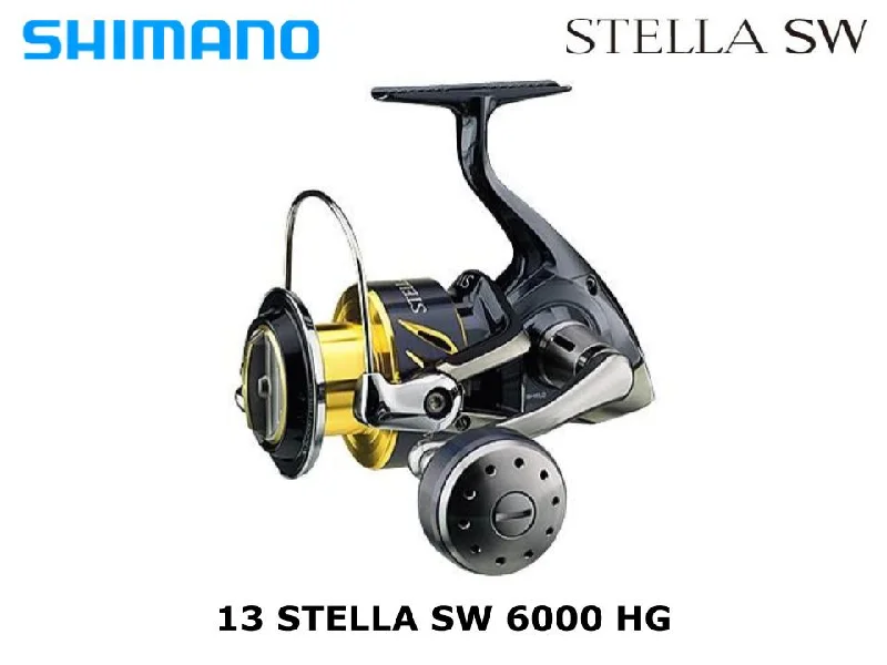 Spinning Reel For Fishing In Rocks-Shimano 13 Stella SW 6000 HG