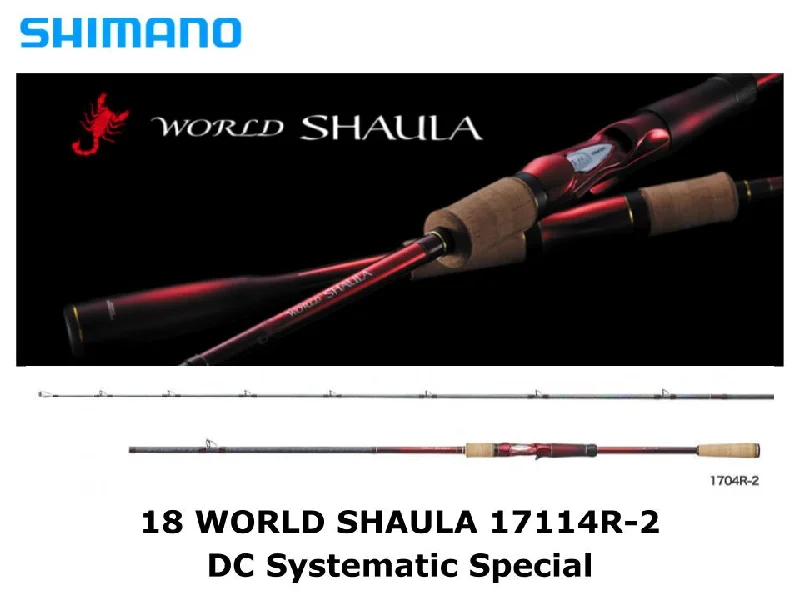 Best Rod For Fast Hooksets-Pre-Order Shimano 18 World Shaula Baitcasting 17114R-2 DC Systematic Special