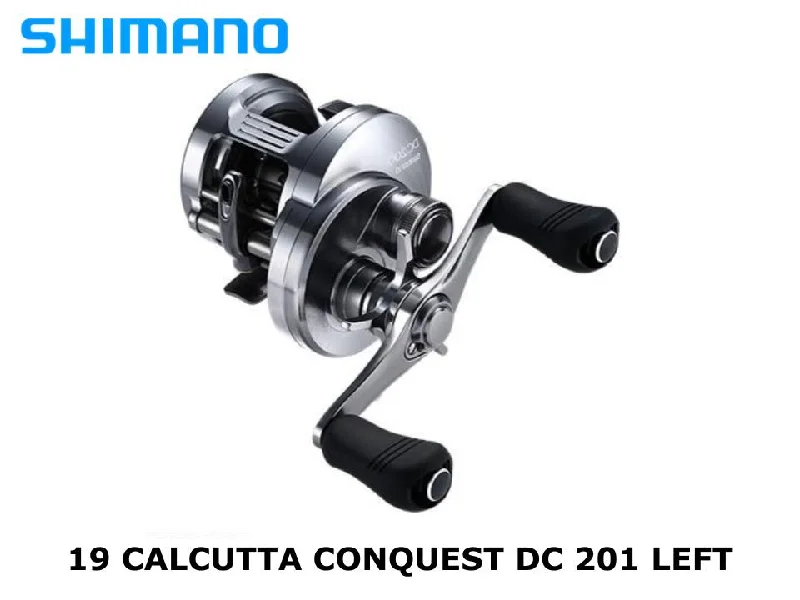 High Gear Ratio Fishing Reel-Pre-Order Shimano 19 Calcutta Conquest DC 201 Left