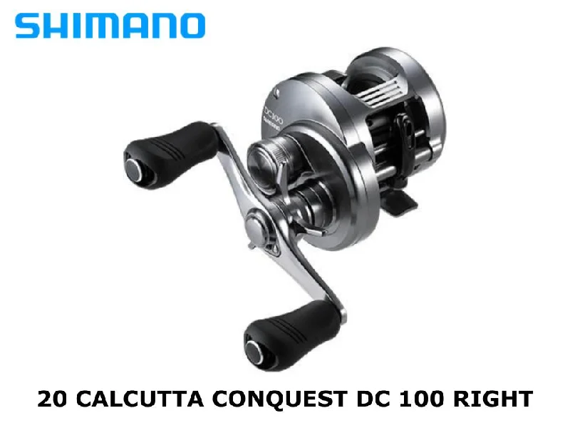 Ultra Smooth Fishing Reel-Shimano 20 Calcutta Conquest DC 100 Right