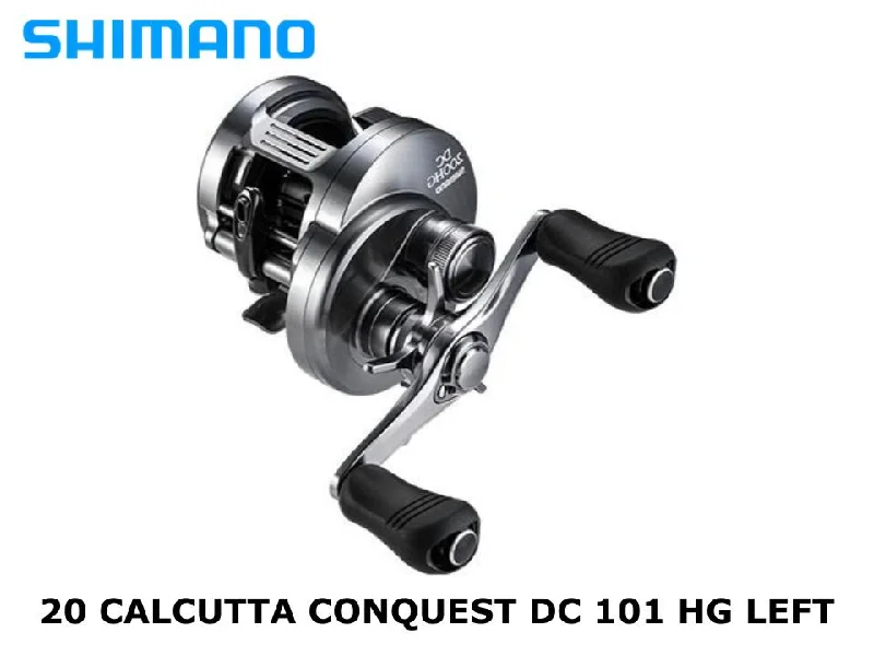 Best Fishing Reel For Long Casts-Shimano 20 Calcutta Conquest DC 101 HG Left