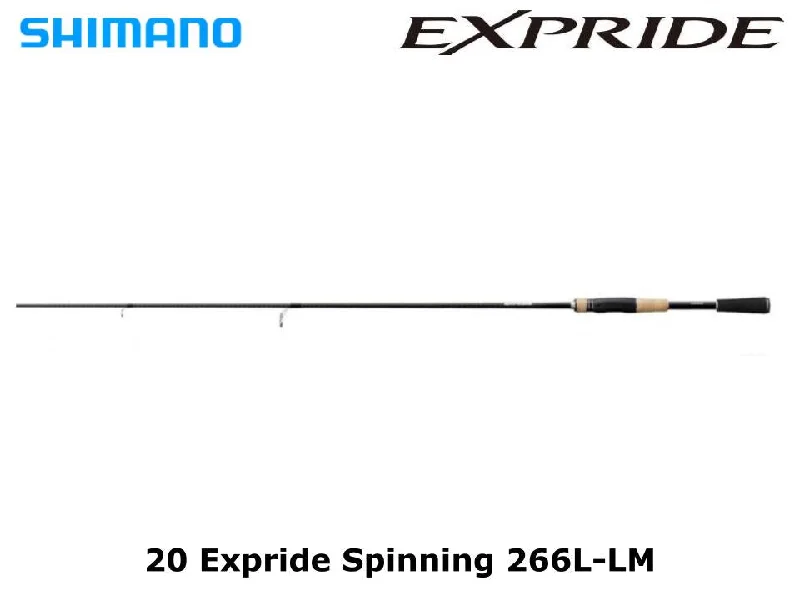 High Quality Fishing Rod-Shimano 20 Expride Spinning Versatile Spin 266L-LM