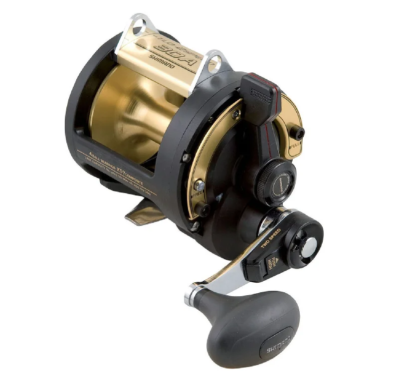 Fishing Reel With Anti-Reverse Mechanism-Shimano TLD 2 Speed Reel