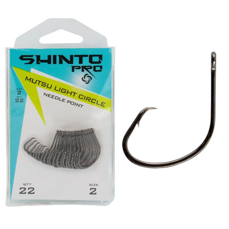 Fish Hooks For Catching Wahoo-Shinto Pro Mutsu Light Circle Hook