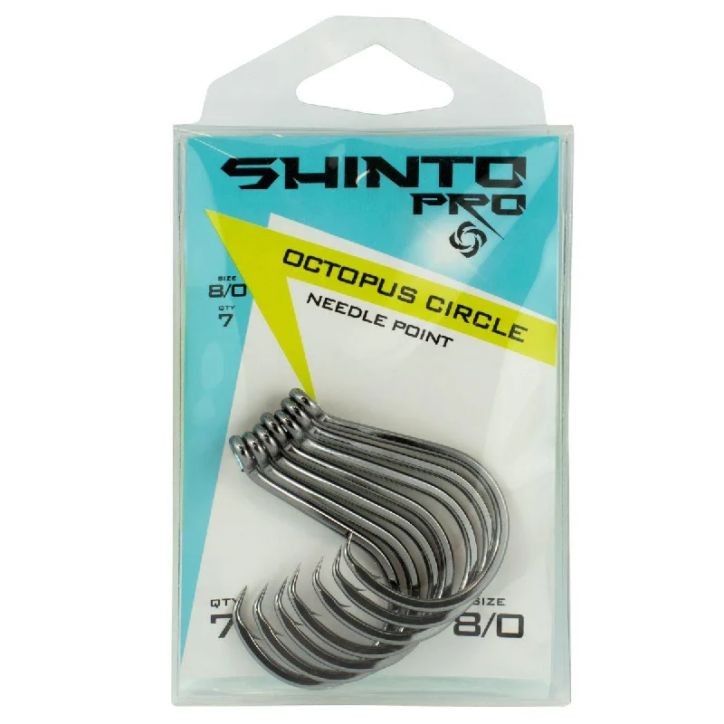 Fish Hooks For Quick Strikes In Strong Waters-Shinto Pro Octopus Circle Hook