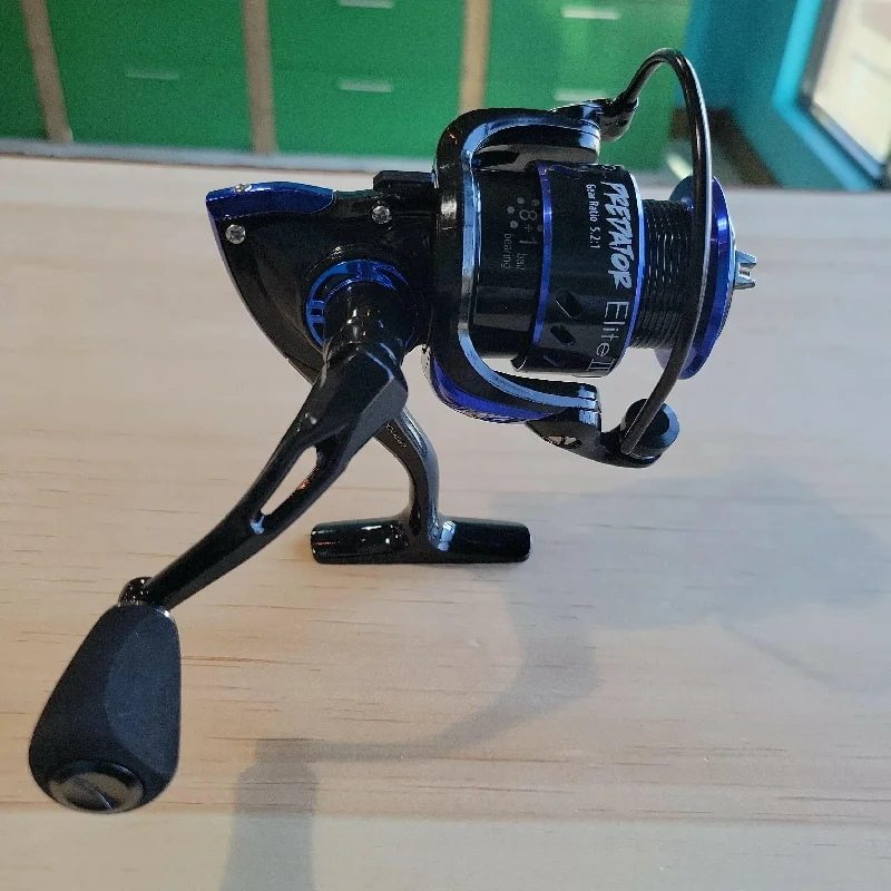 Strong Baitcasting Reel For Tough Fish-Streamside Predator Elite II Spinning Reel 8+1 BB EP2000