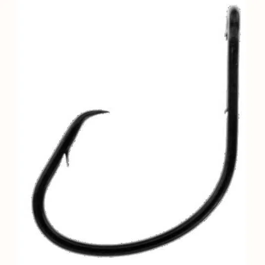 Fish Hooks For Light Tackle Fishing-Tru Turn Team Catfish Hook Black Nickle Size 1-0 6ct