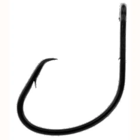 Best Fish Hooks For Catching Grouper-Tru Turn Team Catfish Hook Black Nickle Size 5/0 14ct