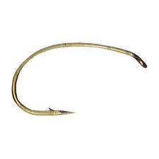 Best Fish Hooks For Catfish-Umpqua Tiemco TMC 2487 Hooks - QTY 100 Pack - Nymph Hook