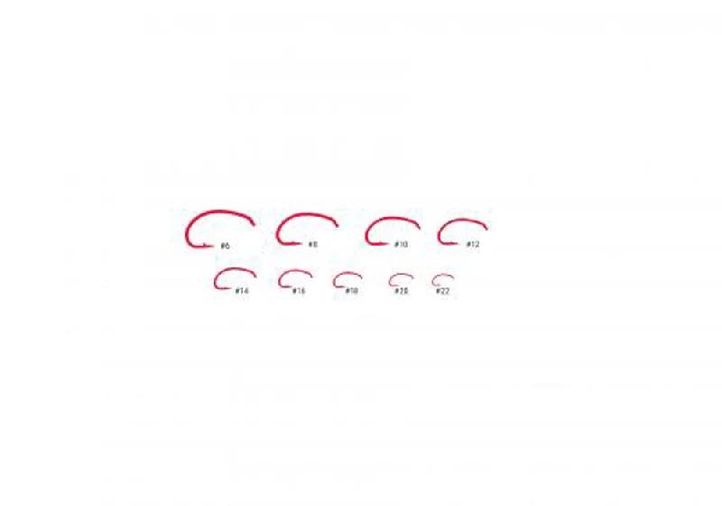 Fish Hooks For Anglers On A Budget-Umpqua U202 Red Hooks