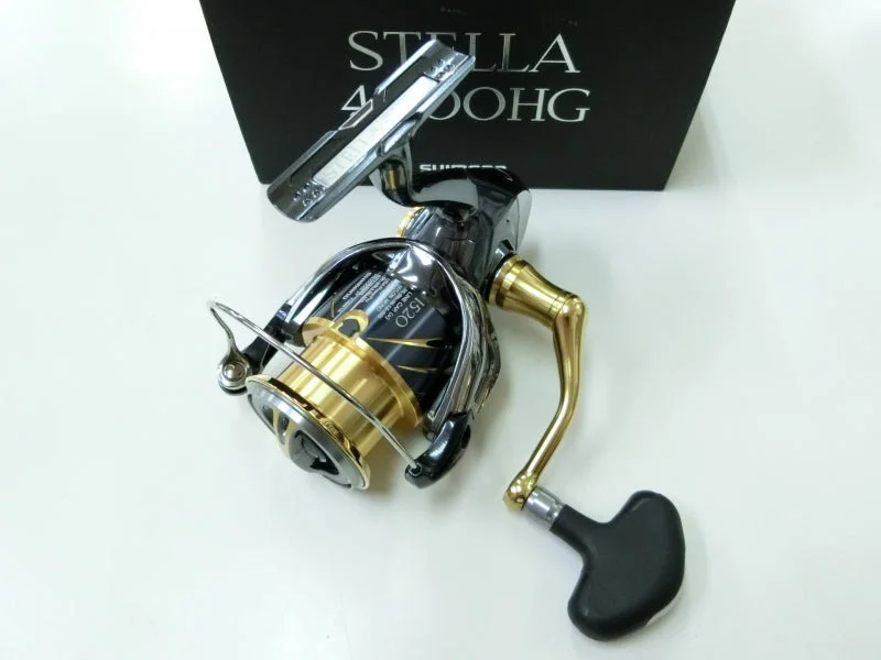 Fishing Reel For Catching Big Bass-Used 14 Stella 4000HG 4000PE 1520 spool Custom