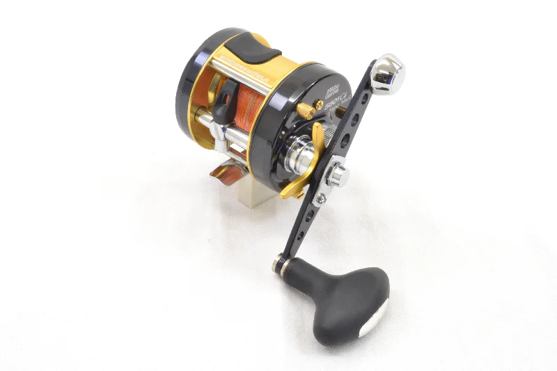 Top Rated Fishing Reel For Saltwater-Used Abu Garcia Ambassadeur 5601 C4 Hyper Winch Left