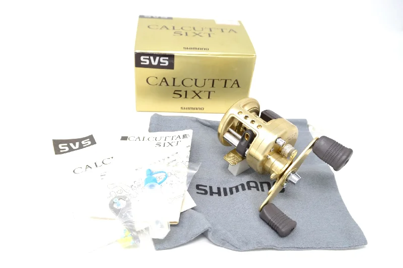 Best Spinning Reel For River Fishing-Used Calcutta 51XT Left