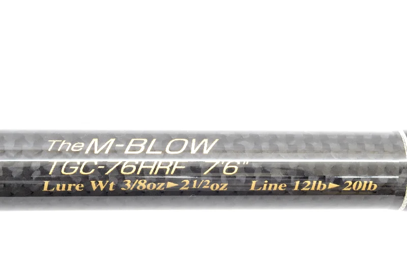 Ultra-Durable Fishing Rod-Used Deps Sidewinder TGC-76HRF M-Blow