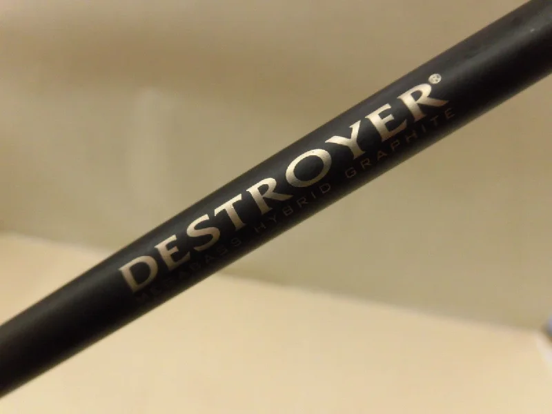 High Strength Fishing Rod-Used Megabass 16 Destroyer Baitcasting F4-66X Cyclone