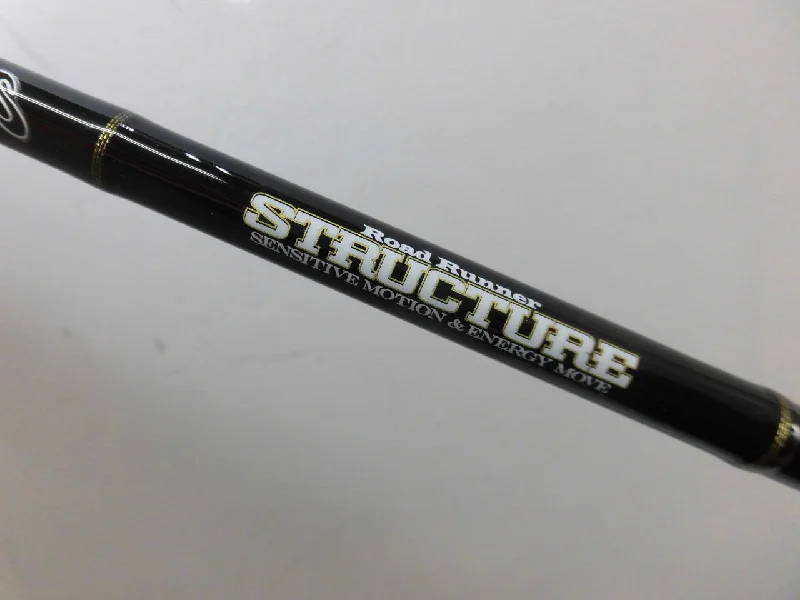 Fishing Rod For Saltwater Fishing-Used Nories Road Runner Structure Baitcasting Model ST680MH Mid Cover Texas