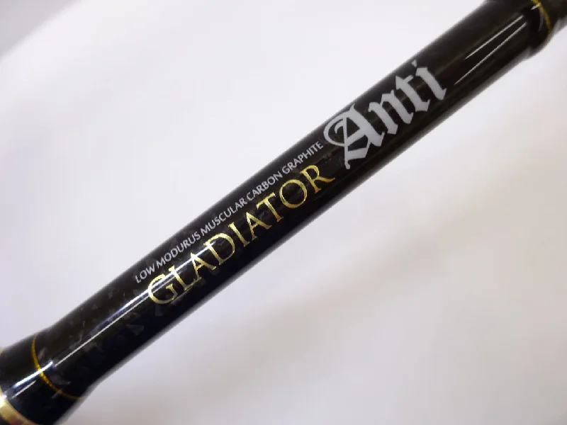 Compact Fishing Rod For Tight Spaces-Used Raid Japan Gladiator Anti Baitcasting GA-62BF BF Tricker