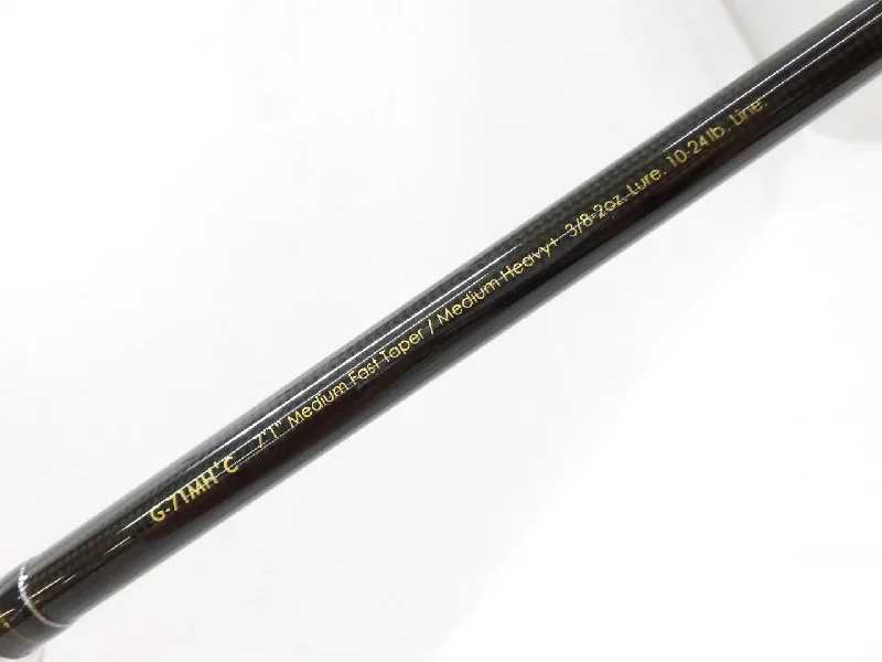 Fishing Rod For Low-Visibility Waters-Used Raid Japan Gladiator Baitcasting G-71MH+C Armstrong