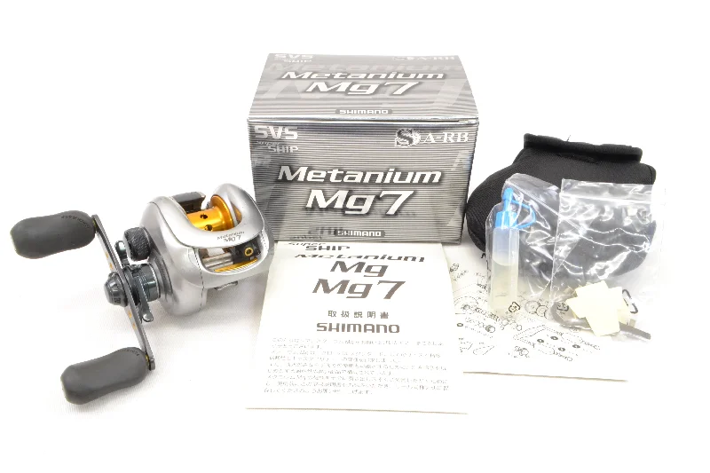 Best Fishing Reel For Freshwater-Used Shimano  07 Metanium Mg7 Right