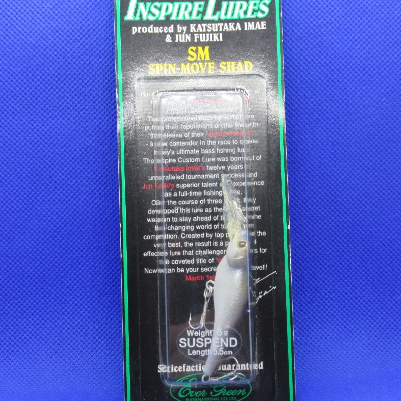 Lures For Baitcasting Rod-SPIN MOVE SHAD [Brand New]