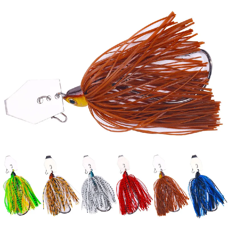 Best Lures For Baitcasting-16G 20G Swim Bait Skirt Jig