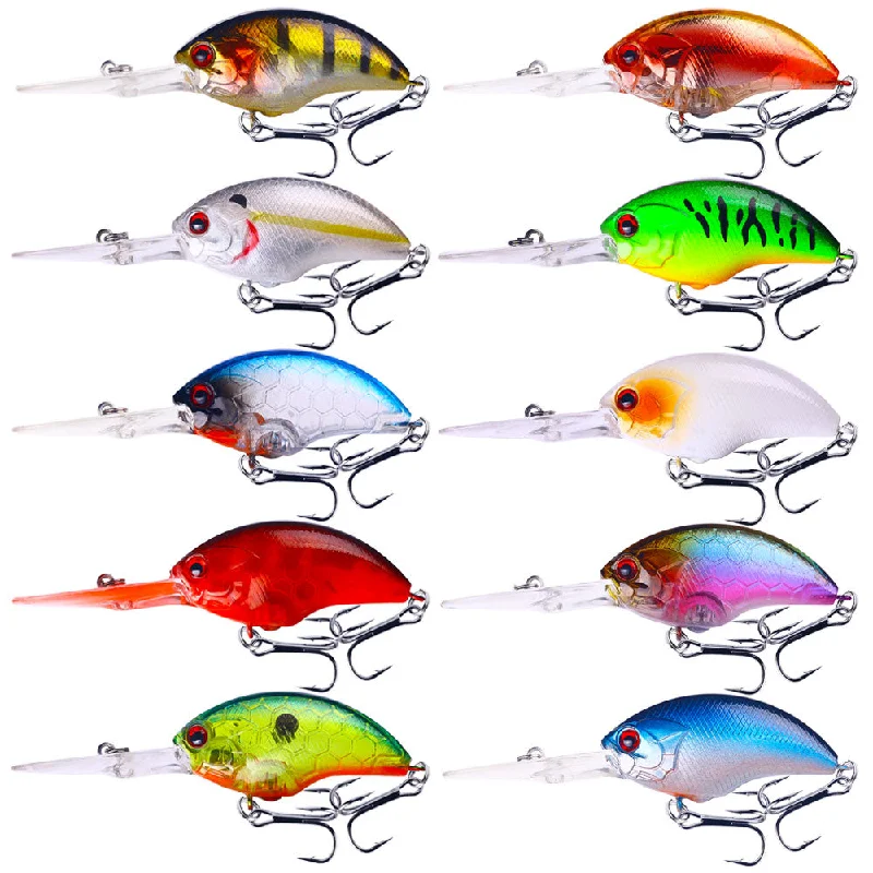 Lures For High Visibility Waters-3 1/2in 3/7oz  Long Lip Crankbait Lure