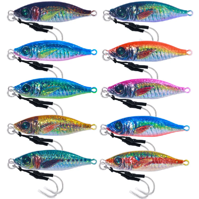 Vibrating Lures-30G 40G 60G 80G Metal Lead Jigs