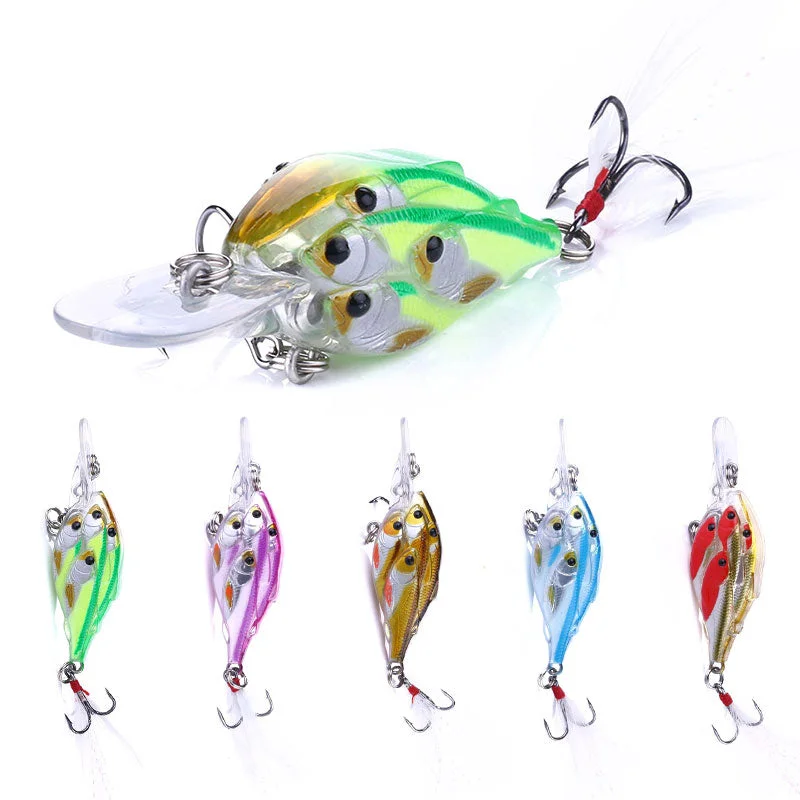 Best Lures For Winter Fishing-2 5/9in 2/9oz Fish Group Crankbait Lures